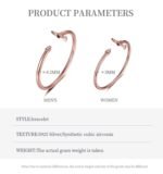 Sterling Silver High Jewelry Gold Pick-shaped Bracelet - Image 4